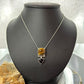 Carolyn Pollack Sterling Silver Tiger's Eye & Onyx 18" Necklace For Women
