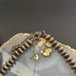 Copper Navajo Pearl Beads Saucer 6 mm Necklace Length 20"-22" For Women