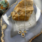Carolyn Pollack Vintage Sterling Silver Twisted Rope w/Citrine 18"-20" Necklace For Women