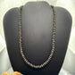 Copper Navajo Pearl Beads Saucer 6 mm Necklace Length 18"-20" For Women