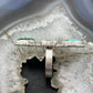 Sterling Silver Southwestern Style Sonora Gold Turquoise Adjustable Ring For Women