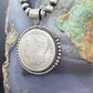 Genuine 90% Silver 1897 US Morgan Dollar Decorated Unisex Pendant