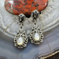 Carolyn Pollack Sterling Silver Moonstone & Smoky Quartz Post Dangle Earrings For Women