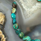 Sterling Silver Natural Turquoise Beads 7" Bracelet For Women #1