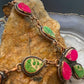 Copper Southwestern Style Sediment Jasper Lariat 22" Necklace For Women