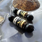 Tommy & Rosita Singer Sterling Silver Onyx Beads Dangle Earrings For Women