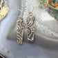 Cheyenne Custer Native American Sterling Silver Trapeze Tufa Cast Dangle Earrings For Women