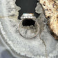 Sterling Silver Southwestern Style Oval Spiny Oyster Turquoise Ring Size 7.25 For Women