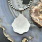 Sterling Silver Southwestern Style Mohave Turquoise Cluster Pendant For Women #2