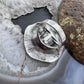 Sterling Silver Round Swirly Pattern Solid Fashion Ring For Women, Taxco Mexico