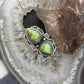 Sterling Silver Southwestern Style Sonora Gold Turquoise Adjustable Ring For Women #10