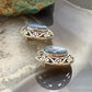 Carolyn Pollack Sterling Silver Round Denim Lapis Clip-On Stud Earrings For Women