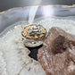 Carolyn Pollack Vintage Sterling Silver Picture Jasper w/Doa & Zia Ring Size 9 For Women