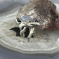 Carolyn Pollack Sterling Silver Moonstone& Amethyst, Smoky Quartz Ring Size 8 For Women