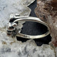 Carolyn Pollack Sterling Silver Turquoise & Amethyst Chip Inlay Butterfly Ring For Women