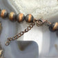Copper Navajo Pearl Beads 10 mm Necklace Length 20"-22" For Women