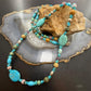 Carolyn Pollack Turquoise & Multi Stone Beaded 36" Necklace For Women