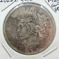 1923 US 90% Peace Silver Dollar G-VG #20226-4GE