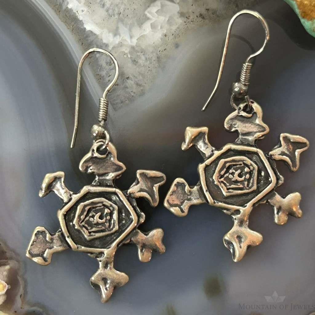 Silver Abstract Fashion Dangle Earrings For Women