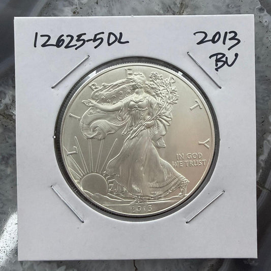 US 2013 1.0 Troy Ounce .999 American Eagle BU Condition #12625-5DL