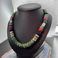 Tommy & Rosita Singer Sterling Silver Turquoise & Multistone Beads Necklace For Women
