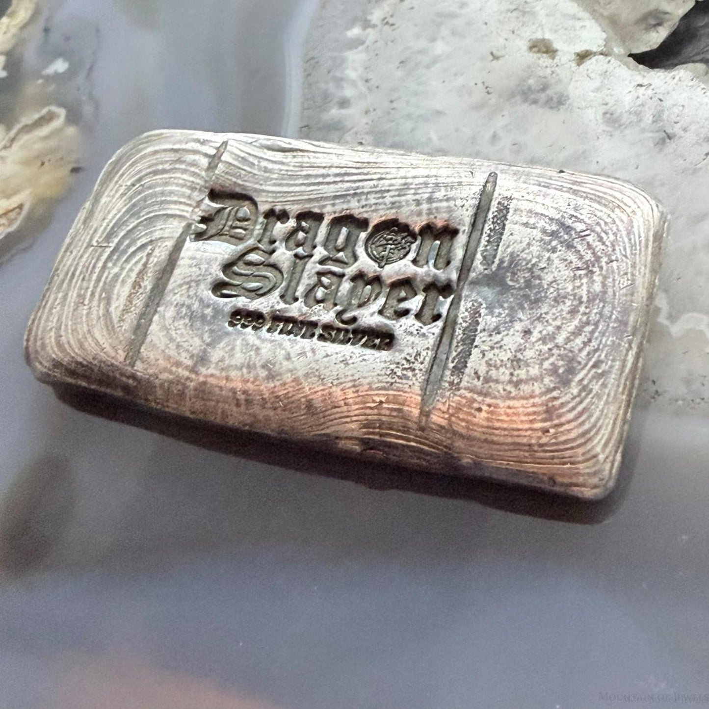 76 Grams of .999 Fine Silver Bar Dragon Slaper #PX.EO