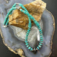 Sterling Silver Southwestern Style Blue Turquoise Beads Various Sterling Beads, Necklace For Women.