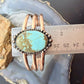 Copper Southwestern Style Oval Turquoise #8 Decorated Bracelet For Women