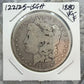 US 1880 90% Morgan Silver Dollar VG-F #122125-15GH