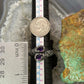 Carolyn Pollack Sterling Silver Faceted Amethyst Doublet Bypass Ring Size 8 For Women