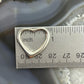 Sterling Silver Puff Abstract Fashion Heart Pendant For Women