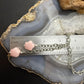 Carolyn Pollack Sterling Silver Faceted Star Pink Rhodonite Rope Chain Necklace For Women
