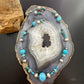 Carolyn Pollack Sterling Turquoise,Liquid Silver,Swirl Spindle 20" Necklace For Women