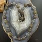 Carolyn Pollack Sterling Silver & Brass Swirl Hollow Beaded Necklace For Women