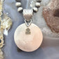 Genuine 1909 90% Silver Barber Head Dime Coin w/Mohave Turquoise Unisex Pendant