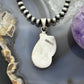 Sterling Silver Southwestern Style Teardrop Golden Hill Turquoise Leaves Pendant For Women #3