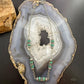 Carolyn Pollack Sterling Silver Turquoise & Spindle Beads 14" Necklace For Women