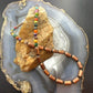Southwestern Style 4-6mm Copper Navajo Pearl,Cylinder, Multistone Beads Necklace For Women
