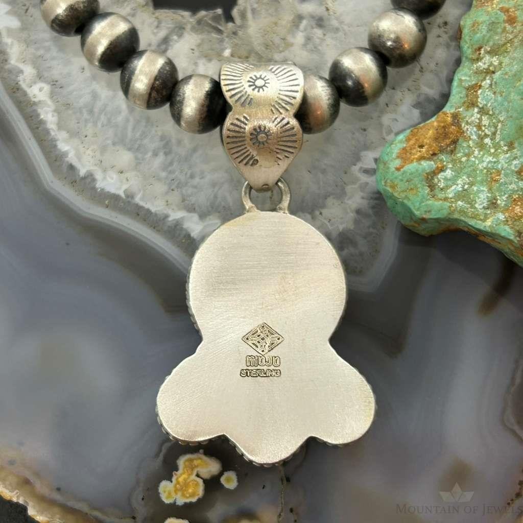 Genuine 1941 90% Silver Mercury Dime Coin w/Teardrop Orange Spiny Oyster Unisex Pendant