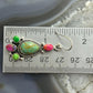 Sterling Silver Southwestern Style Multistone Dangle Earrings For Women #4