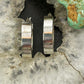 Sterling Silver Classic Wide Huggie Hoop Earrings For Women
