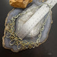 Carolyn Pollack Sterling Silver & Brass Swirl Decorated 15" Necklace For Women