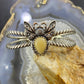 Carolyn Pollack Vintage Southwestern Style Sterling Silver Yellow Jasper Bee Bracelet For Women