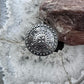 Carolyn Pollack Sterling Silver Round Shield Decorated Engraved Unisex Ring