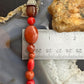 Carolyn Pollack Sterling Silver Coral, Carnelian, Red Jasper Beads 17"-20" Necklace For Women