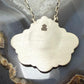 Sterling Silver Southwestern Style 1944 Mercury Dime & Sonora Gold Turquoise Necklace For Women
