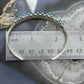 Veronica Martza Native Americn Sterling Silver Needlepoint Turquoise Bracelet For Women