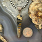David Rosales Supersmith, Inc Sterling Silver Native Earth Multi Stone Inlay Unisex Pendant