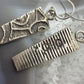 Cheyenne Custer Native American Sterling Silver Trapeze Tufa Cast Dangle Earrings For Women