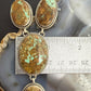 Sterling Silver Southwestern Style Montezuma Turquoise Lariat 24.5" Necklace For Women
